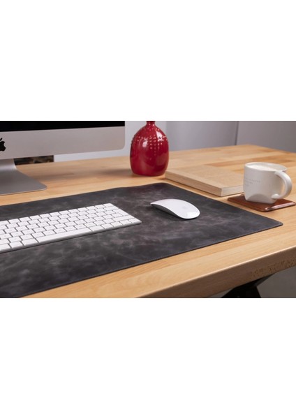 Deri Masa Matı 80*37CM VS4EF Gri modelleri