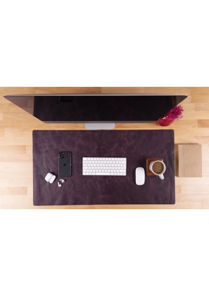 Deri Masa Matı 91*48CM Tn6 Mor fiyatları