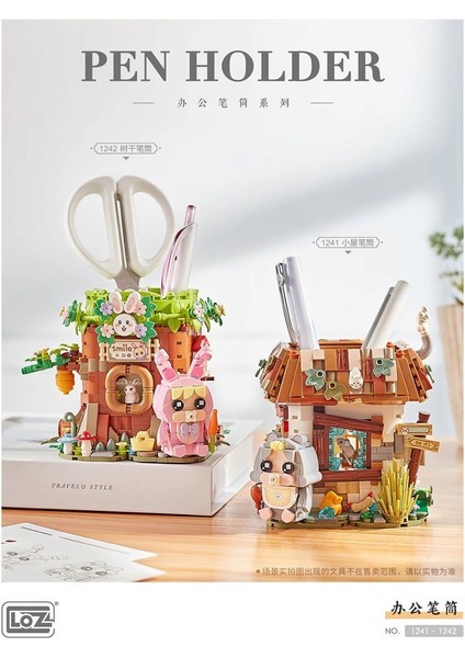 LZ1241 Loz Kalemlik Blok Seti 692 Parça -Vagonlife modelleri