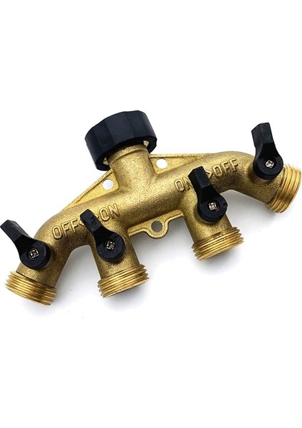 4 Yollu Hortum Ayırıcı Ağır Hizmet Tipi Pirinç Bahçe Hortumu 3/4 Inç Hortum Konnektörü Pirinç Bahçe Hortumu Manifoldu ve Fitting Için (Yurt Dışından) fırsatları