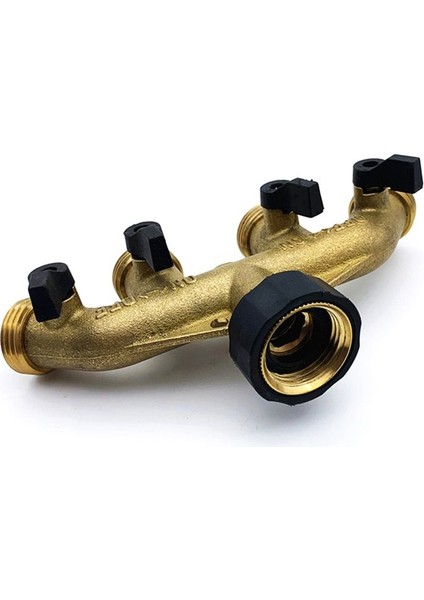 4 Yollu Hortum Ayırıcı Ağır Hizmet Tipi Pirinç Bahçe Hortumu 3/4 Inç Hortum Konnektörü Pirinç Bahçe Hortumu Manifoldu ve Fitting Için (Yurt Dışından) indirimleri