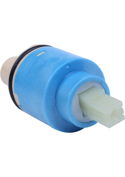 2x Mavi Fildişi Plastik 35MM Çapında Su Musluk Musluk Kartuşu Vanası (Yurt Dışından) fırsatları