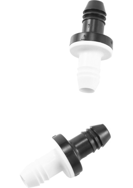 6pcs 3/8 Inç 10 mm Satır Içi Abs Bir Yönlü Su Getiri Olmayan Kontrol Valfi Yakıt Gazı Sıvı Havası (Yurt Dışından) modelleri