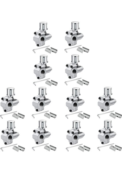 12PCS Bpv-31 Piercing Valf Hattı Musluk Valf Kitleri Klimalar Için Ayarlanabilir Hvac 1/4 Inç 5/16 Inç 3/8 Inç Tüp (Yurt Dışından)