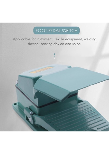 2x TFS-302 Ayak Anahtar Pedalı Anahtarı 15A Ac 250V 50Hz Tekstil Ekipmanı Kaynak Cihazı Baskı Cihazı Için (Yurt Dışından) modelleri