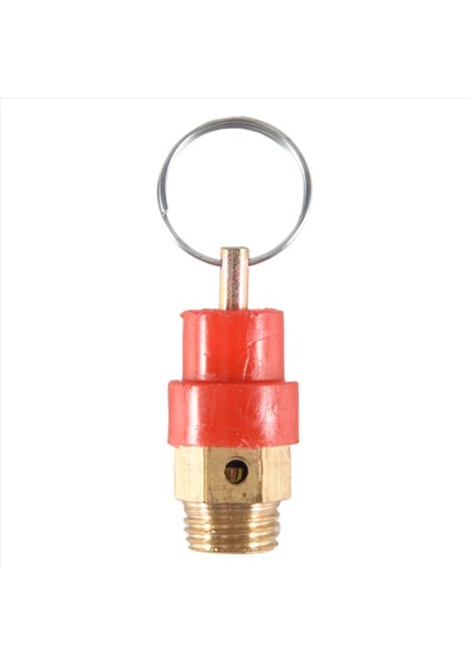 Basınç Tahliyesi Valfi 1/4 Zoll Pt Hava Sıkıştırma Vanası Kırmızı + Altın (Yurt Dışından)
