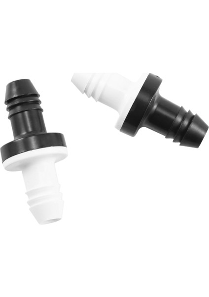 8pcs 3/8 Inç 10MM Satır Içi Abs Bir Yönlü Su Getiri Olmayan Kontrol Valfi Yakıt Gazı Sıvı Havası (Yurt Dışından) fiyatları
