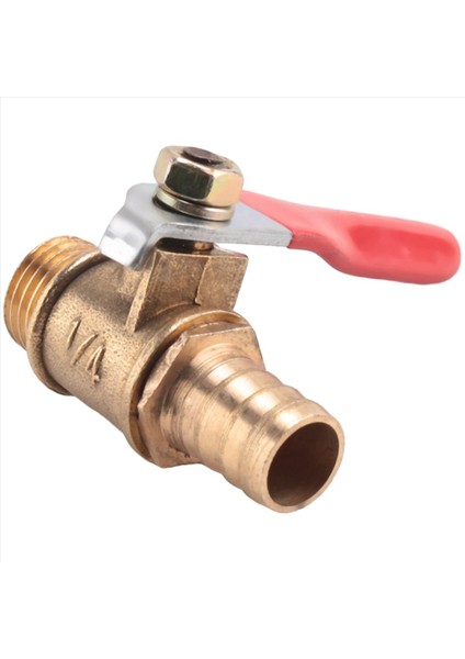 5 Adet 10MM x 1/4 Inç Pt Erkek Iplik Tam Port Kolu Hortum Hortum Barb Pirinç Top Valfı (Yurt Dışından) modelleri