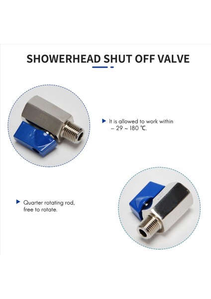 5x Kazan Valf 1/2 Inç 304 Paslanmaz Çelik Mini Top Valfı Kadın ve Erkek Npt Duş Başlığı Akış Kontrol Valfı Için Harika (Yurt Dışından) fırsatları