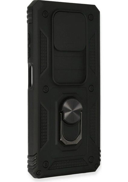 Xiaomi Pocophone X3 Kılıf Pars Lens Yüzüklü Silikon - SIYAH-(5796) - I70H87N9-9A40VS fiyatları