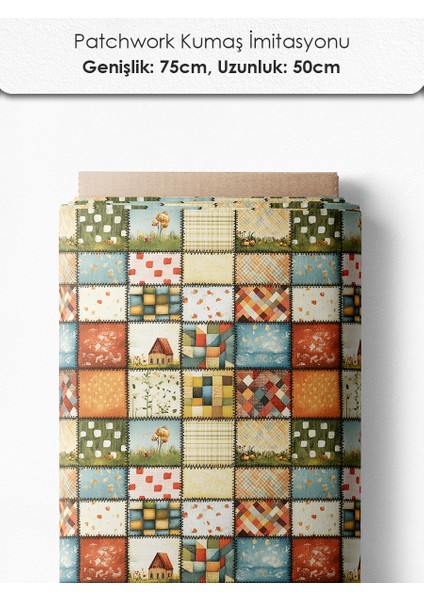 Patchwork Kumaş Seti – Dikiş ve Hobi Için %100 Pamuk Desenli Kumaş Kuponları modelleri