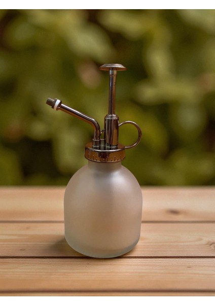 Mat Cam Püskürtmeli Şişe - Gümüş Başlıklı / Kolonya, Çiçek Sulama, Parfüm, Oda Spreyi modelleri