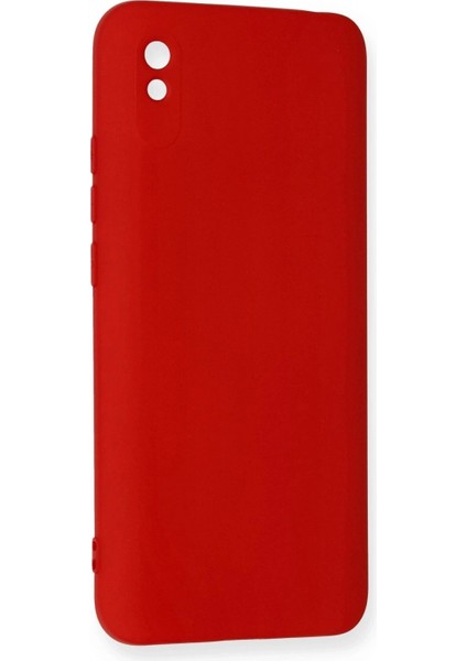 Xiaomi Redmi 9A Kılıf Nano Içi Kadife Silikon - Kırmızı (K95) modelleri
