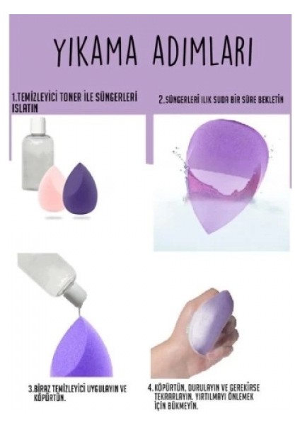 Armut Sünger Seti 4 Adet indirimleri