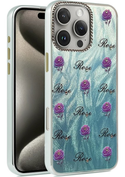 CPT16 iPhone 16 Pro Kılıf Blade Aynalı Desenli Kapak - Desen 9