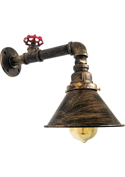 1pcs Vintage Endüstriyel Rustik Duvar Tablo Işıkları Steampunk Metal Su Boru Tavan Duvar Masa Işıkları (Yurt Dışından) indirimleri