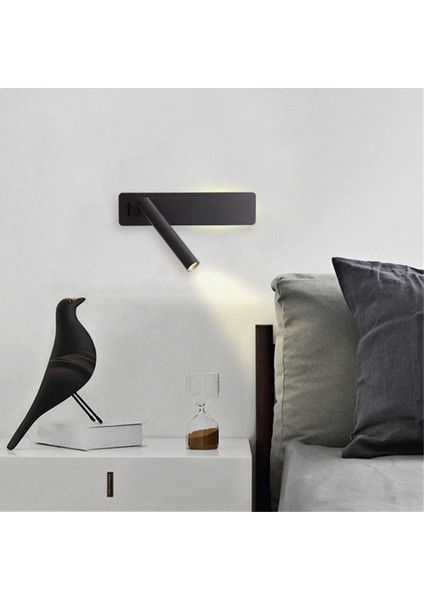 2x Modern Duvar Sconce Başucu Lambası Evde Oturma Odası Dekor Okuma Kapalı LED Yatak Odası Koridoru Gece Işık Fikstür B (Yurt Dışından) fiyatları