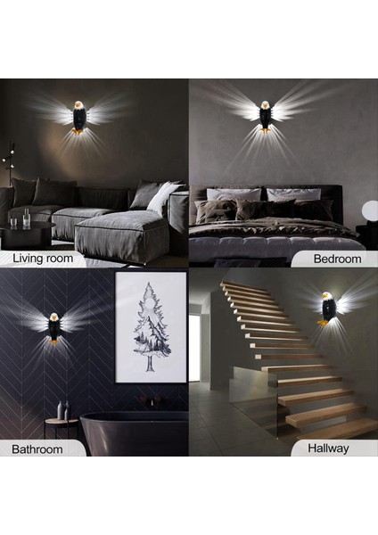 Noel Duvar Lambası Kel Kartal Duvar Işığı Modern Yaratıcı Atmosfer Sconce Işığı Uzaktan Kumanda (Yurt Dışından) indirimleri