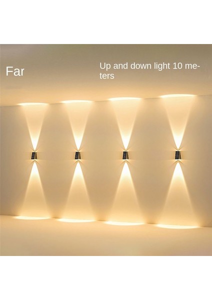 Güneş Duvar Işık Açık Dışişli Aydınlatma LED Lamba Güneş Duvar Yıkama Işıkları Avlu Bahçesi Için 3 Işık (Yurt Dışından)