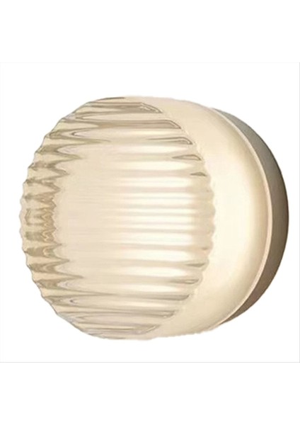 Yatak Odası Yatağı Kapalı Dış Mekan Için LED Duvar Lambaları LED Yuvarlak Sconce Işık Armatürleri Arka Plan Armatürü Akrilik Işık F (Yurt Dışından)