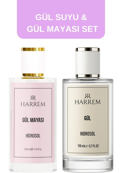 Gül Suyu & Gül Mayası Suyu Seti