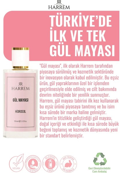 Gül Suyu & Gül Mayası Suyu Seti