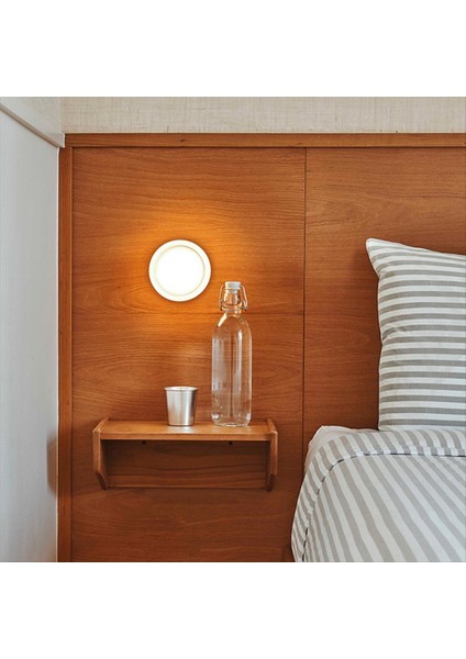 Yatak Odası Için LED Duvar Lambaları Kapalı Kapalı Açık LED Yuvarlak Sconce Işık Armatürleri Arka Plan Armatür Akrilik Işık E (Yurt Dışından) fiyatları