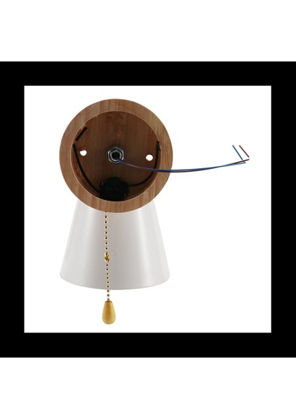 4x Ahşap Duvar Lambası Başucu Duvar Lambası Sconce Duvar Işığı Yatak Odası Koridoru Zip Anahtarlı Koridor Serbestçe Dönebilir (Beyaz) (Yurt Dışından) fiyatları