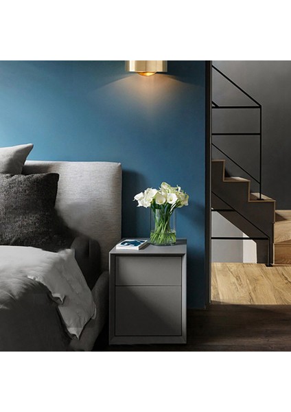 2x LED Duvar Işığı Duvar Sconce Dekoratif Duvar Aydınlatma Iç Mekan Minimalist Altın Duvar Işık Fikstür Sıcak Işık (Yurt Dışından) indirimleri