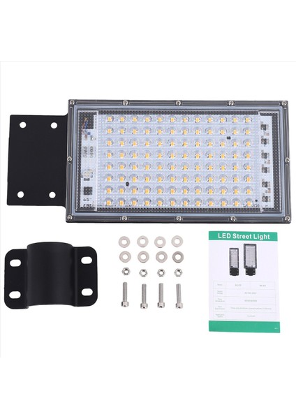 Aydınlatma LED Street Işık Işığı Entegre Yol Aydınlatma 100W Su Geçirmez Bahçe Işık Açık (Yurt Dışından)