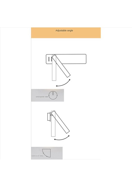 2x Modern Duvar Sconce Başucu Lambası Ev Dekoru Okuma Kapalı Aydınlatma LED Yatak Odası Koridoru Gece Işık Fikir (Yurt Dışından) fırsatları