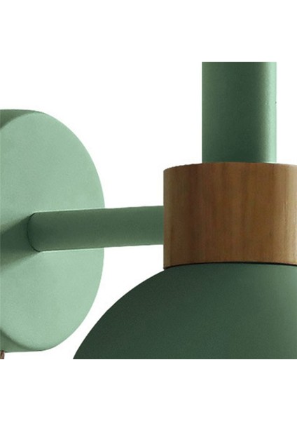 Oturma Odası Sundurma Koridor Lambası Nordic Minimalist Modern Yatak Odası Başucu Lambası Macaron Duvar Lambası (Yeşil) (Yurt Dışından) fiyatları
