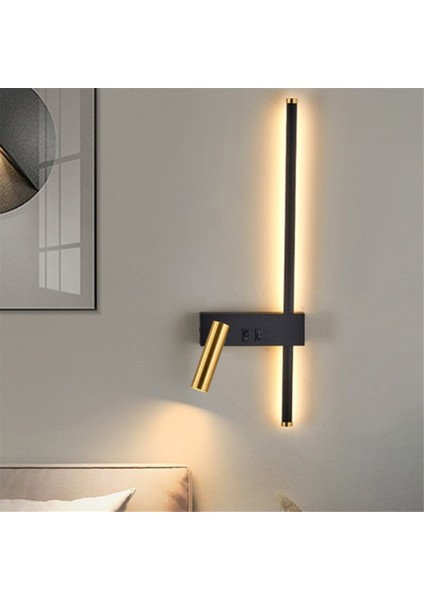 Yatak Odası Yatak Başı Yaşam Çekim Arka Plan Duvar Lambası Parlaklık Aydınlatma Armatürü Homdecoratioan A (Yurt Dışından) fırsatları