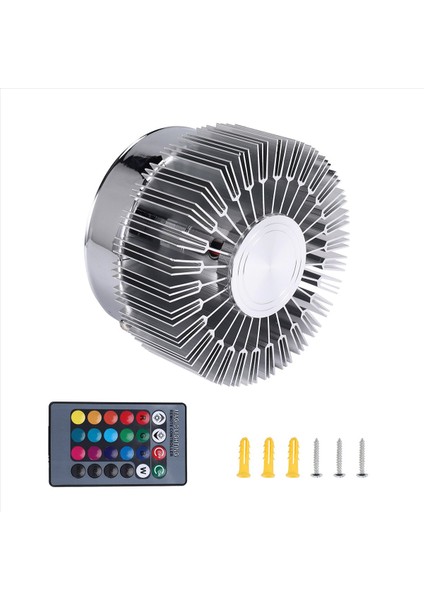 3W Renkli Rgb Ayçiçeği Duvar Lambası Iç Mekan Dekorasyon Koridor Koridoru Restoran Için Modern LED Aydınlatma (Yurt Dışından)