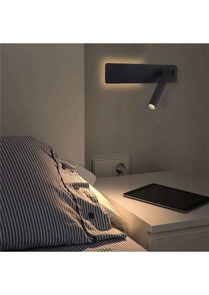 Modern Duvar Sconce Başucu Lambası Ev Oturma Odası Dekor Okuma Kapalı Aydınlatma LED Yatak Odası Koridoru Gece Işık Fikir (Yurt Dışından) fiyatları