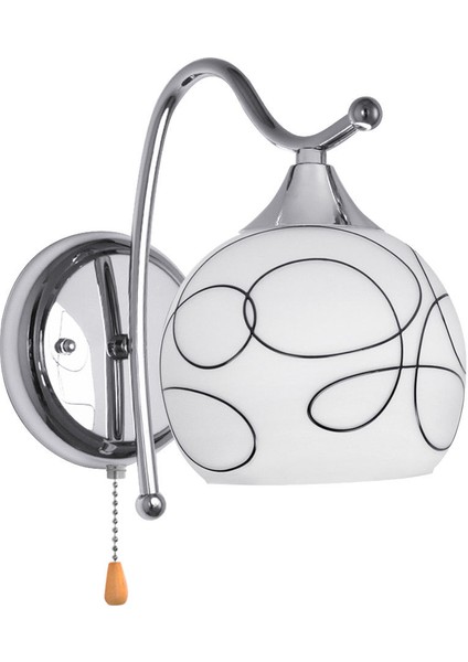 Modern LED Kristal Duvar Işık Lambası Koridor Sundurma Yatak Odası Acconce Lighting Armatürü Bir Kafa Switch (Yurt Dışından)