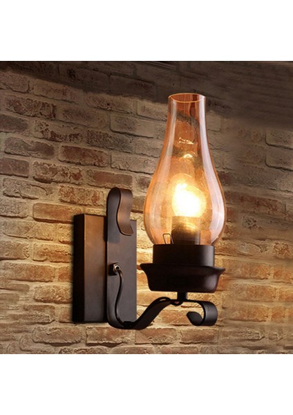2x Vintage Endüstriyel Retro Duvar Rustik Kasnak Iç Mekan Sconce Lamba Fikstür Yatak Odası Balkon Koridor Koridoru Işıkları (Yurt Dışından) fiyatları