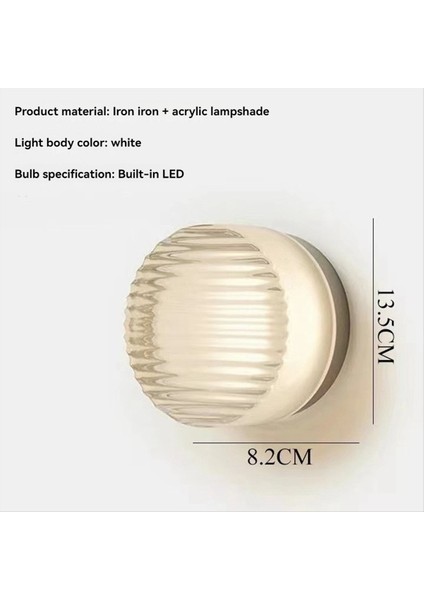 2 LED Duvar Lambaları Oturma Odası Modern LED Duvar Lambası Iskandinav Lüks Gece Işığı Çizgili - Şeffaf (Yurt Dışından) indirimleri