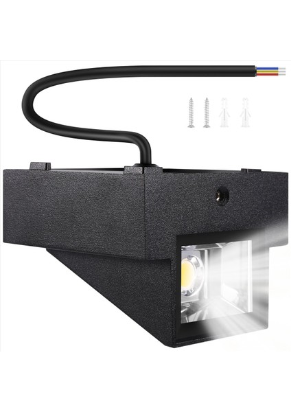 5W Modern LED Duvar Işığı Açık Su Geçirmez Duvar Lambası Koridor Için Avlu Kapısı Teras Balkon Bahçesi (Yurt Dışından)