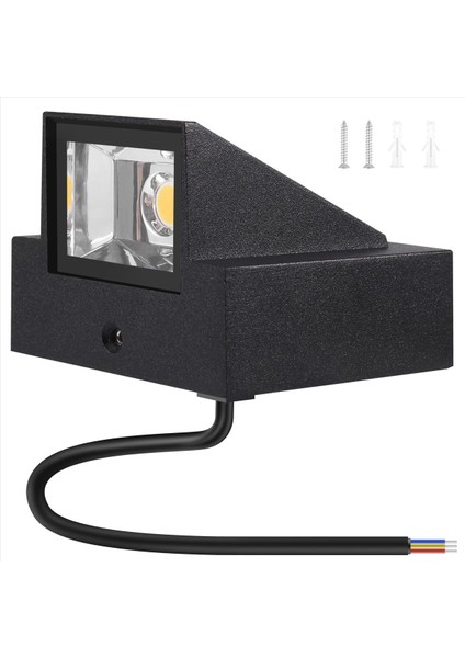 5W Modern LED Duvar Işığı Açık Su Geçirmez Duvar Lambası Koridor Için Avlu Kapısı Teras Balkon Bahçesi (Yurt Dışından) fiyatları