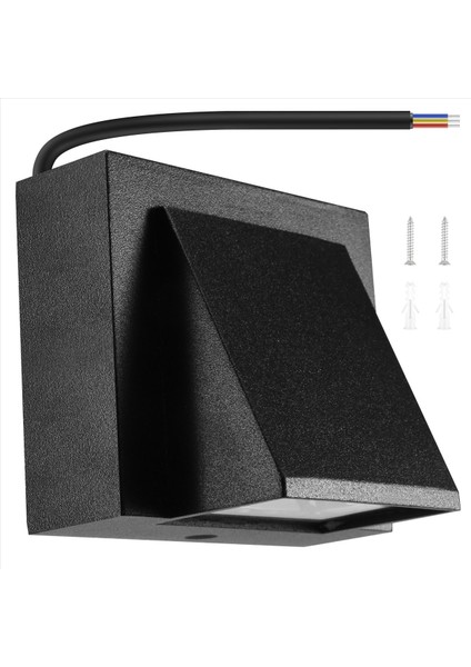 5W Modern LED Duvar Işığı Açık Su Geçirmez Duvar Lambası Koridor Için Avlu Kapısı Teras Balkon Bahçesi (Yurt Dışından) modelleri