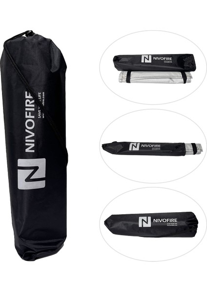 Çadır Sobası Altı - Çok Amaçlı Yanmaz Mat 50x100cm fırsatları