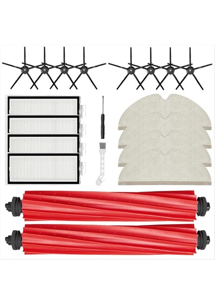 Roborock Q7 /q7 Max/q7 Max+ Elektrikli Süpürge Rulo Fırçaları Için Parçalar (Yurt Dışından)