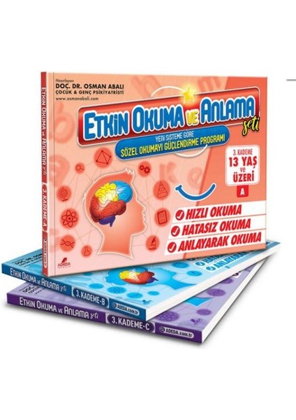 Etkin Okuma ve Anlama - 3.kademe (13+ Yaş)