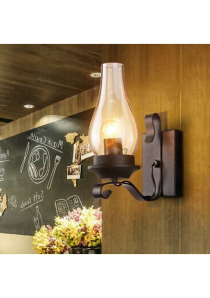 3x Vintage Endüstriyel Retro Duvar Işık Kasnağı Kapalı Aziz Lamba Fikstürü Yatak Odası Balkon Koridor Koridoru Işıkları (Yurt Dışından) modelleri