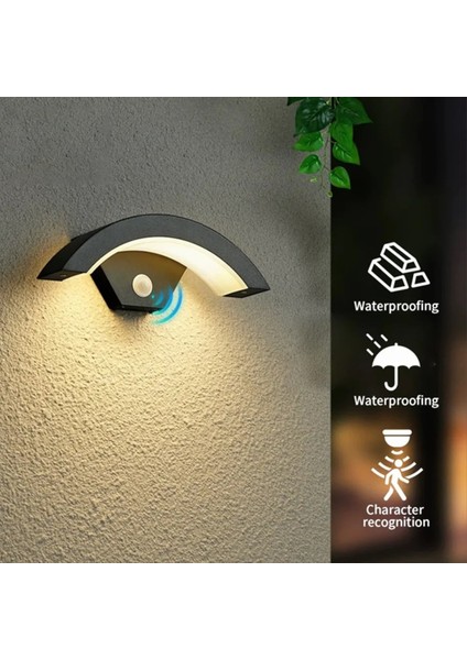 Modern Açık Su Geçirmez Duvar Işık Sundurma Bahçe Aydınlatma Ekipmanı Duvar Işığı Sıradan Stil (Yurt Dışından) modelleri