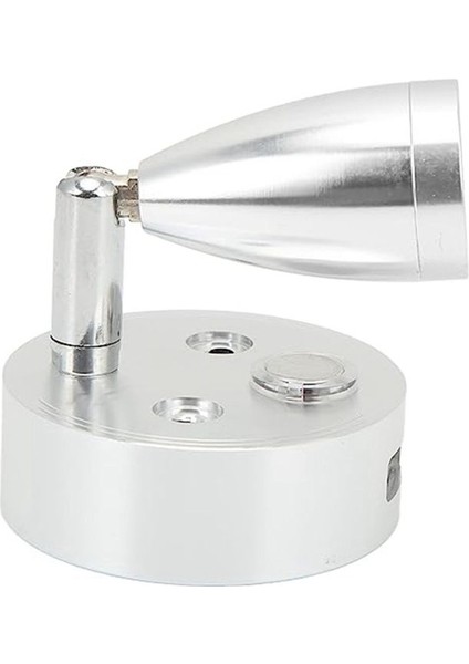 Dönen Okuma Hafif Sıcak Beyaz Araba Dönen Duvar Işığı Dokunmatik Yüzme Rv Işık Şarj Port Tekne Yat Rv (Gümüş) (Yurt Dışından) fırsatları