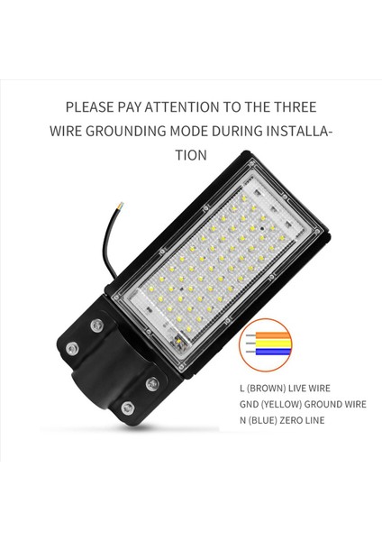 2x Aydınlatma LED Sokak Işık Işığı Entegre Yol Aydınlatma 100W Su Geçirmez Bahçe Işık Açık (Yurt Dışından) indirimleri