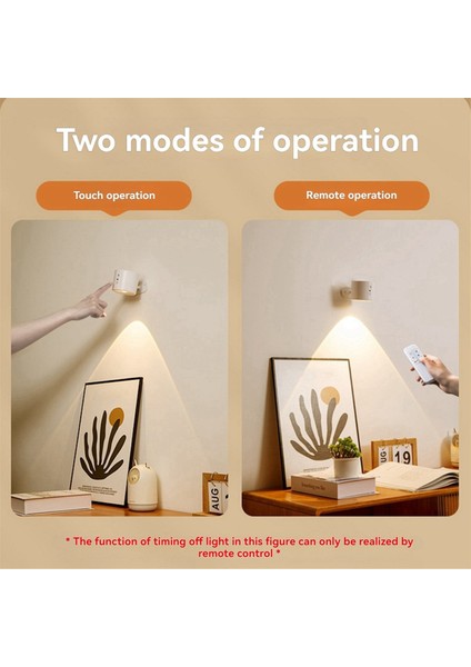 Tırnaksız Çift Kafalı Sıcak Işık Duvar Lambası Ev Yatak Odası Başucu Lamba Koridoru Gelişmiş Atmosfer Gece Işığı Beyaz (Yurt Dışından)