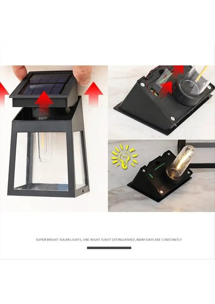 2pcs Güneş Açık Işık Bahçe Güneş Işığı Duvar Lambası Ev Villa Balkon Duvar Işık Terası Dekoratif Atmosfer Işıkları (Yurt Dışından) fiyatları